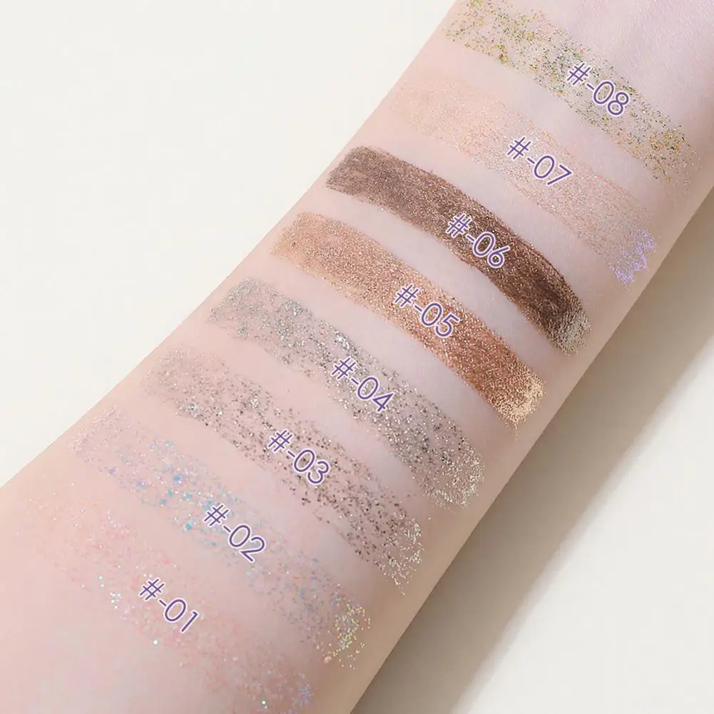 

Delicate Long Lasting Makeup Eyeshadow Star River Light Liquid for Female