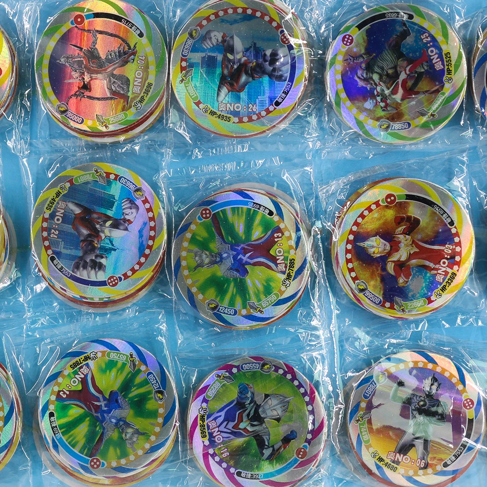 Открытки с покемоном для детей 12 шт. коллекции игрушек Dragon Ball Z супер блестящие