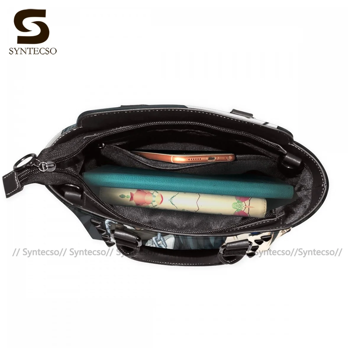 

Kuroshitsuji Shoulder Bag Office Woman Handbag Bulk Aesthetic Leather Bags