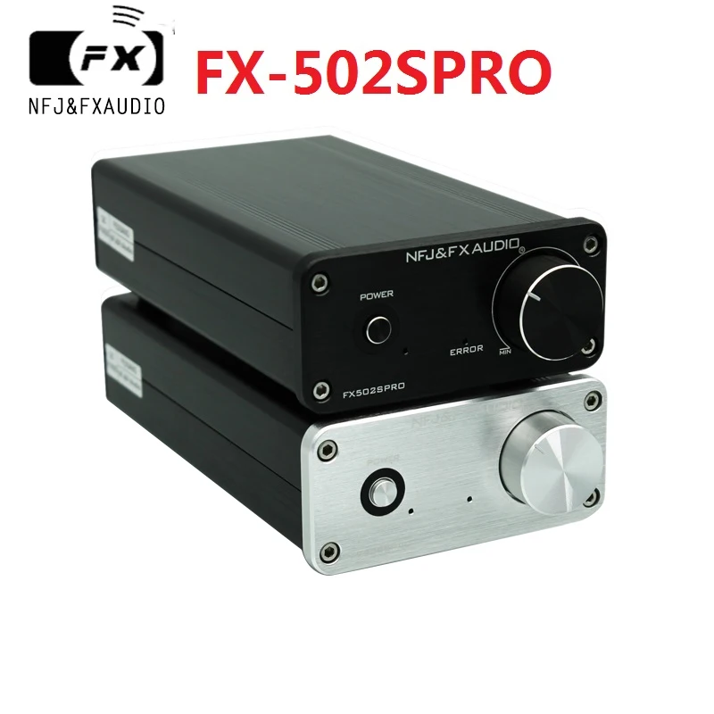 2020 FX-Audio ใหม่ FX-502SPRO HiFi 2.0 Full Digital Audio Amplifier ใช้ TPA3250 + NE5532 70W * 2 DC24V/4A Power Adapter Optional