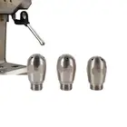 Мини-Кофеварка из нержавеющей стали, паровая насадка, Идеальный универсальный носик из вспененного молока для бариста, ракетаэпобар, инструменты для кофе с 4 отверстиями