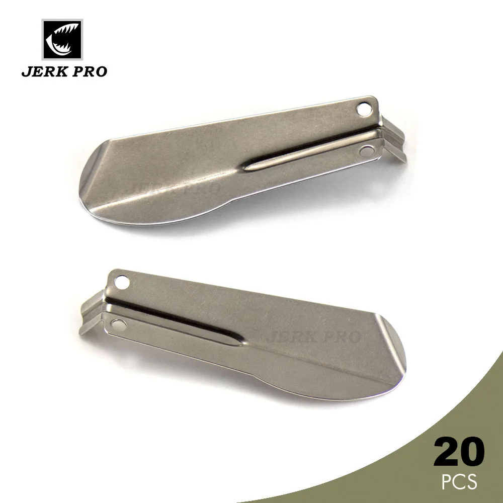 Рывком PRO 20 шт. Нержавеющая сталь большой поплавок Базз крыла лезвия: