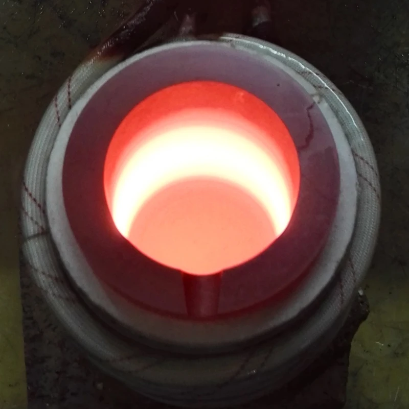 Высокочастотная индукционная печь нагревателя 220 В 15 кВт 2200 градусов C для