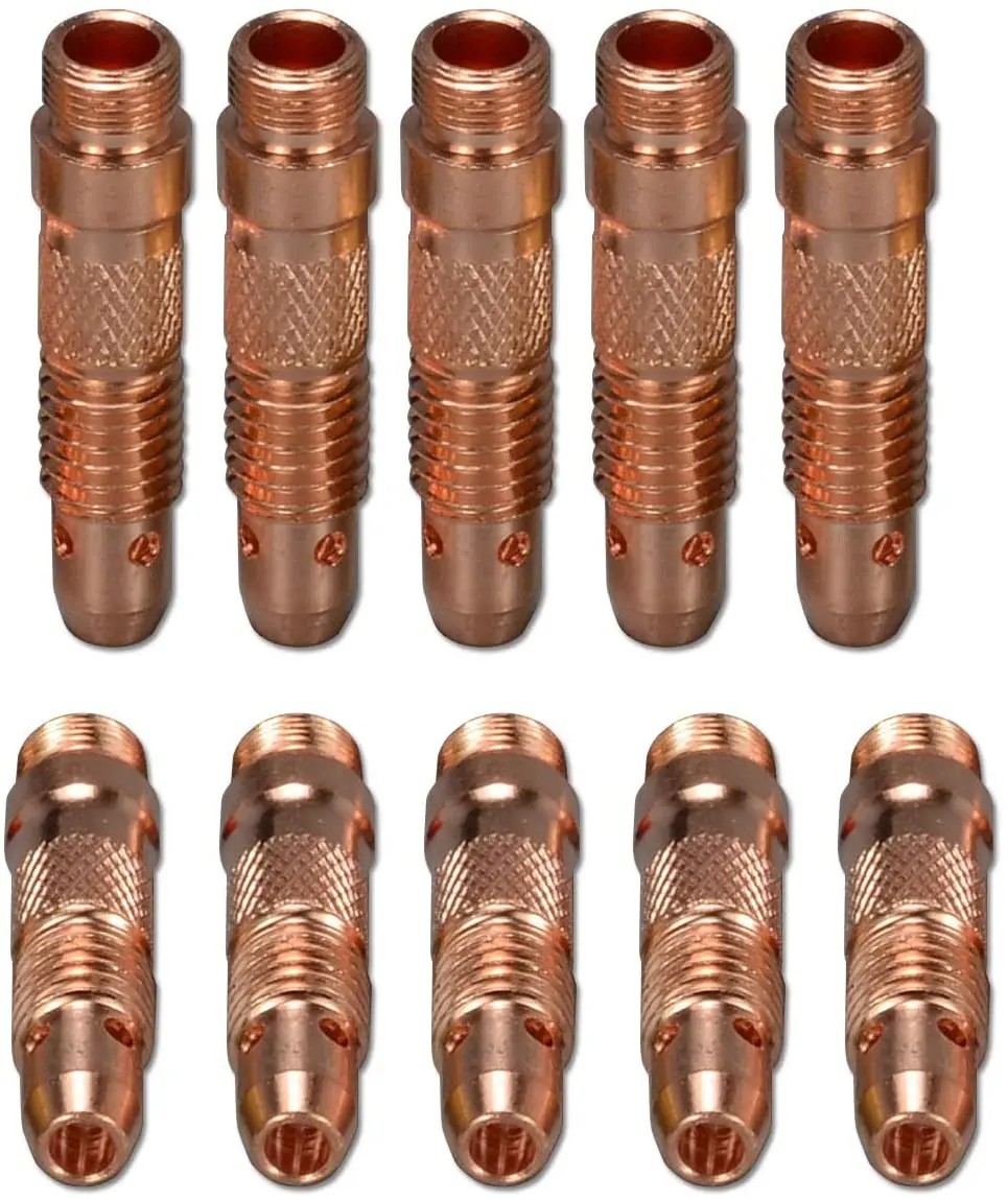 406488 TIG Цанга корпус 4 0 мм подходит для SR WP 17 18 26 Сварочная горелка 10pk | Инструменты