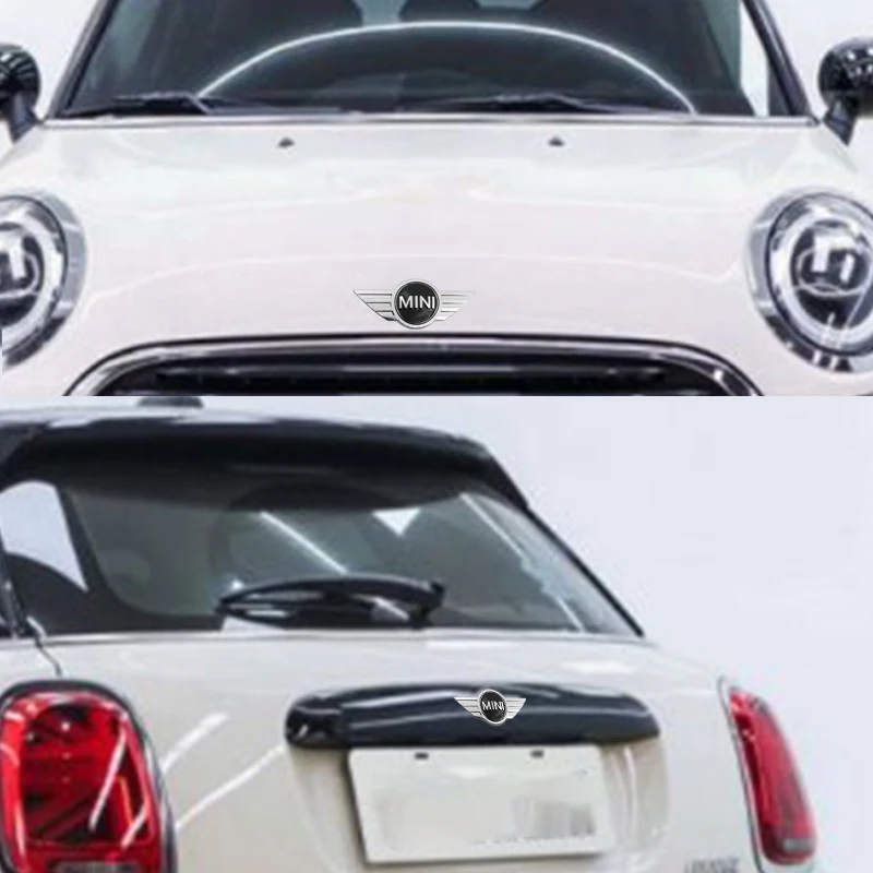 

3D car styling sticker metal body rear tailgate Badge for BMWs Mini Coopers 2011 2012 2013 R56 R50 R53 F56 F55 car accessories