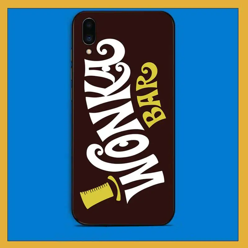 

Willy Wonka Bar With Golden Ticket Sweet Chocolate Phone Case for Huawei Y 6 9 7 5 8s prime 2019 2018 enjoy 7 plus