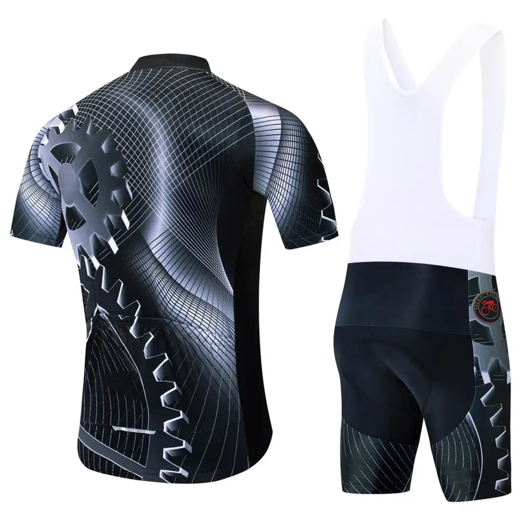 Велосипедная майка от компании teleyi набор велошорт Ropa Ciclismo мужские летние быстросохнущие Pro велосипедный майон Hombre Roupa брюки одежда