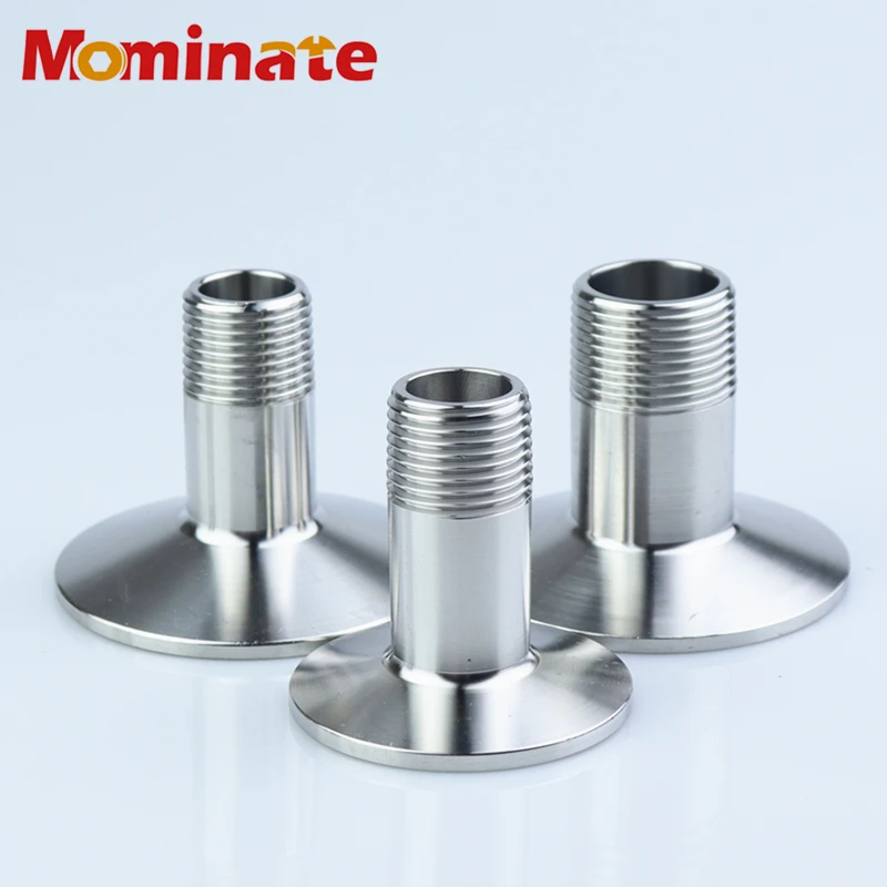 Переходник DN6 для труб с наружной резьбой 1/8 дюйма 1/4 1/2 3/4 1 1-1/4 11/2 2 из нержавеющей