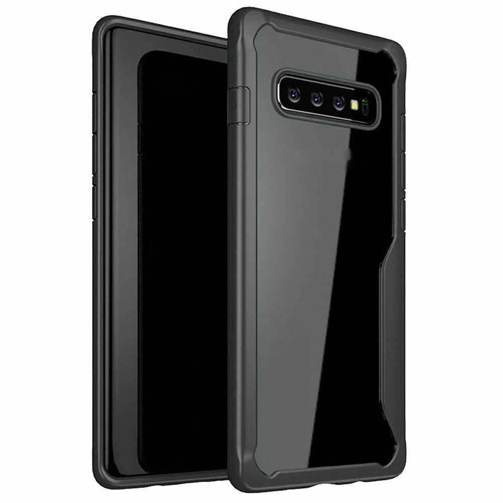 

Coque Bumper Hybride For Samsung A02s A12 A21s S20 Ultra Note 10 Plus Antichoc Noir