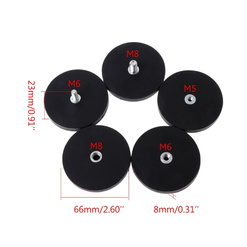 

D66 Magnetic Base Mounting Bracket For Off-road Vehicles & Trucks Boat LED Light