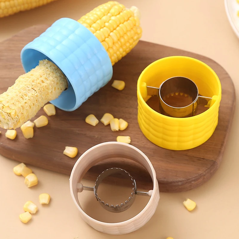 

Corn Peeler Corn Stripper Easy To Use Cob Cutter Thresher Fruit Vegetable Cooking Tools Kitchen Cob Remover Kitchen Accessories