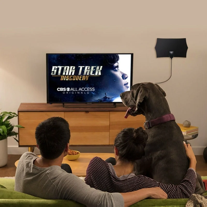 540 Миля Диапазон HD TV с высоким коэффициентом усиления DTV коробка цифров ТВ антенны