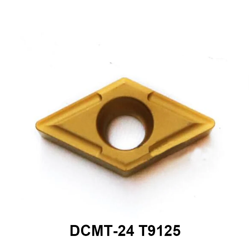 

Оригинальный DCMT070204-24 DCMT11T304-24 DCMT11T308-24 T9125 DCMT 070204 11T304 токарный станок с твердосплавными вставками