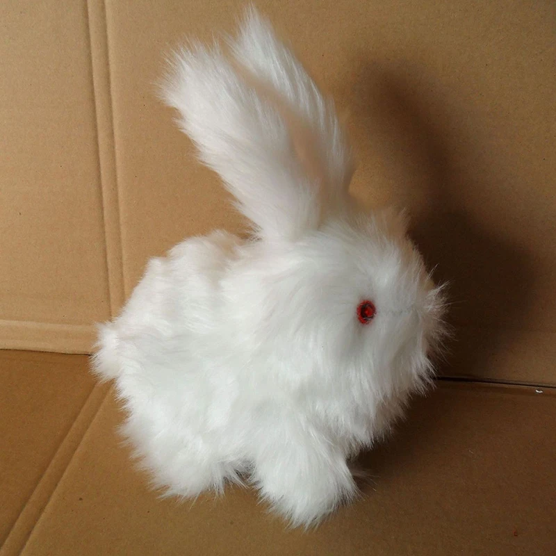 

Electric Plush Toy White Rabbit Cartoon Cute Baby Soothes Toddlers Early Education Parent-child Interaction Birthday Gift