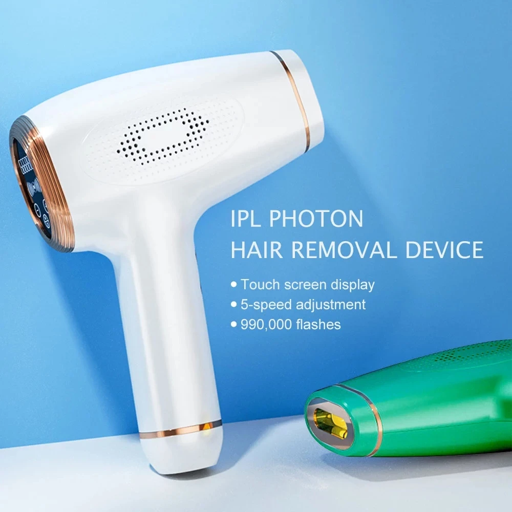 

999999 Flashes Laser Epilator Permanent IPL Photoepilator 12V Painless LCD Display Electric Epilator Hair Remover Depiladora