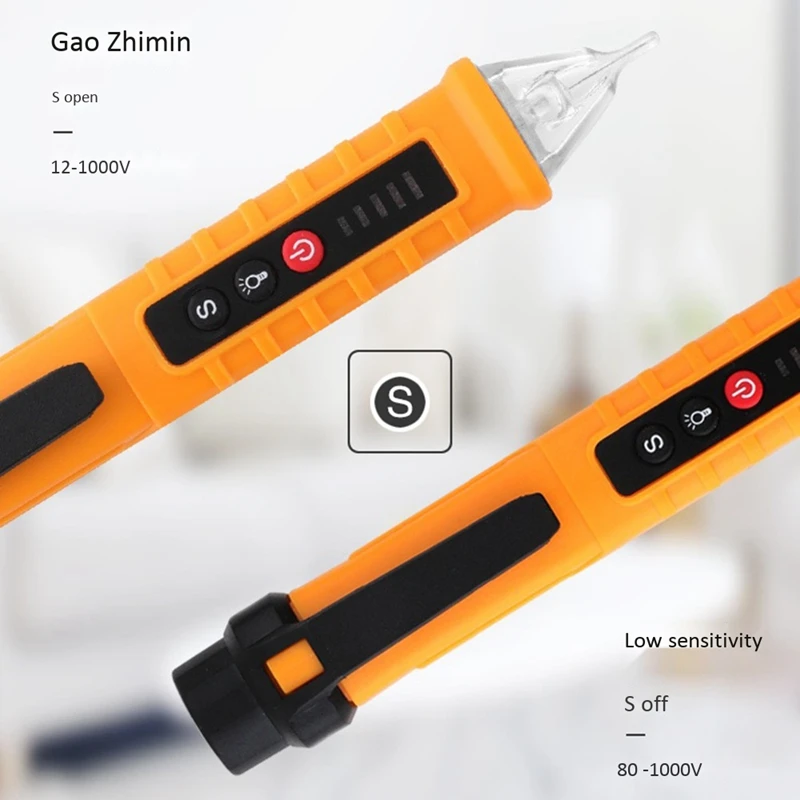 Бесконтактный детектор напряжения переменного тока тестер Измеритель Тестер