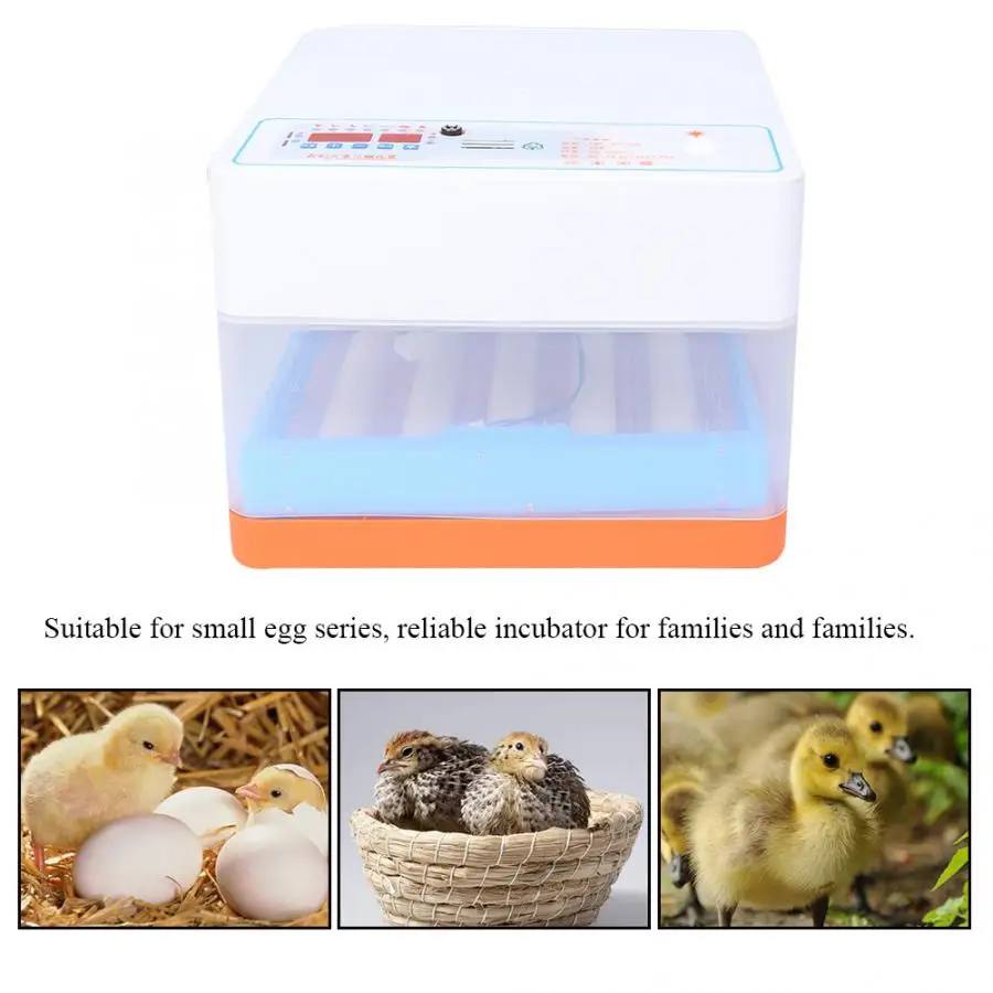 Digital Incubator Automatic Clear Egg Turning Hatcher Temperature Control Chicken Duck Goose Eggs Incubators | Дом и сад