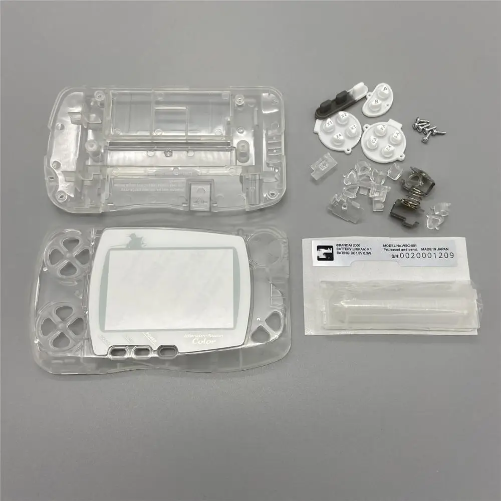 

Housing Shell Cover Case Replacemen kit for BANDA WONDER SWAN COLOR WSC