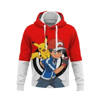 2021 boutique casual 3d hoodie pikachu sweatshirt long sleeve harajuku street boygirl cool cute top 120 6xl