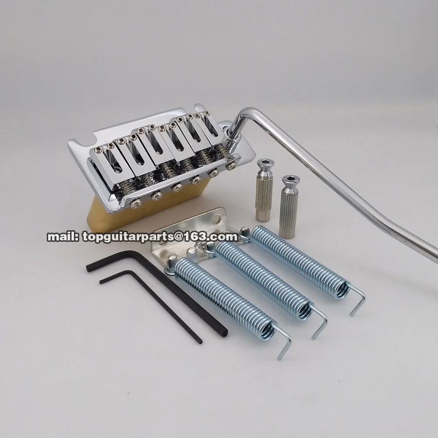 510 two point Chrome Brass Block tremolo bridge for suhr Strato guitar | Спорт и развлечения