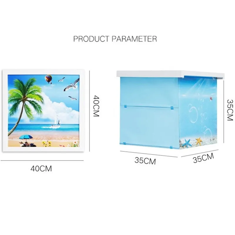 [Natabest] Новый Скрытый шкафчик для ванной комнаты Складывающийся шкаф хранения