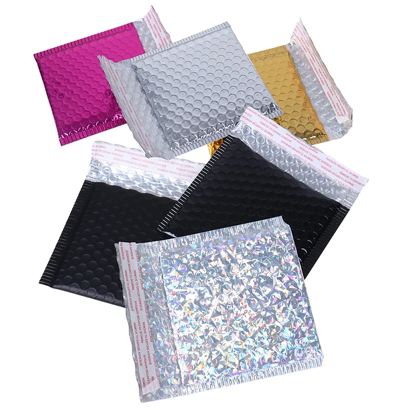 

10pcs/lot 15*13+4cm Lipstick Packaging Bag Gift Shipping Bubble Mailers Paper Padded Bag