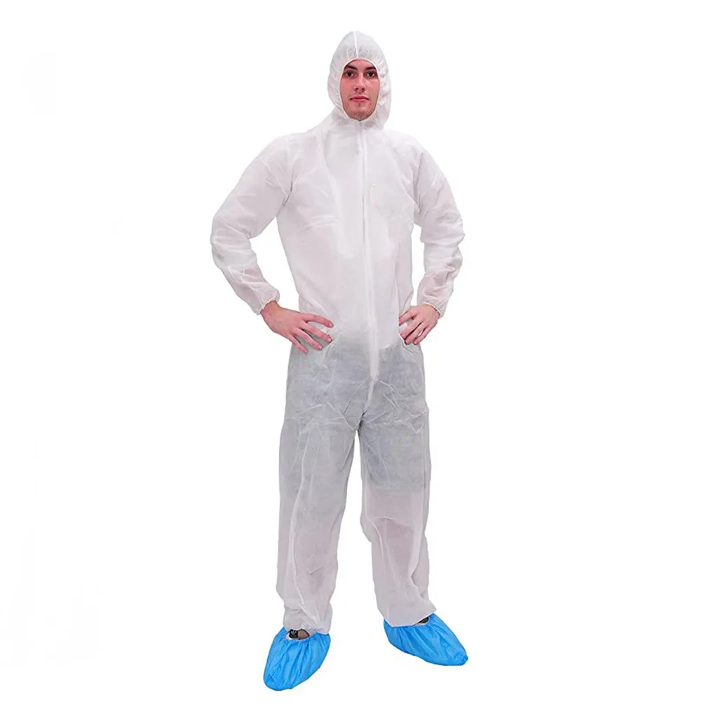 Нетканый анти спрей защита для тела Одежда одноразовый изоляционный костюм