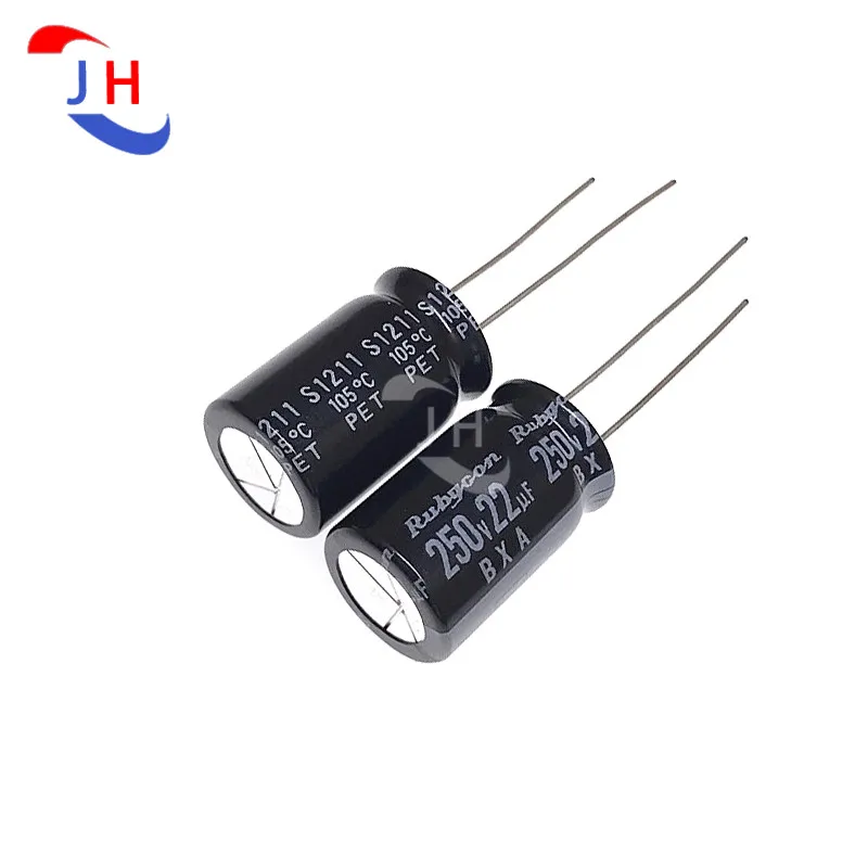 

10PCS Aluminum Electrolytic Capacitor 250v22uf 12.5*20 BXA high Frequency Long life 5mm Pin Distance 250V 22UF
