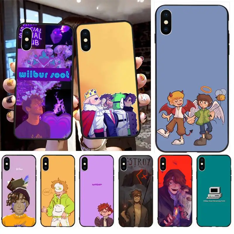 

Wilbur Soot Phone Case for iphone 12 13 Mini SE 2020 5 5S 6 6S Plus 7 8 Plus X XR XS 11 Pro Max Fundas Coque cover