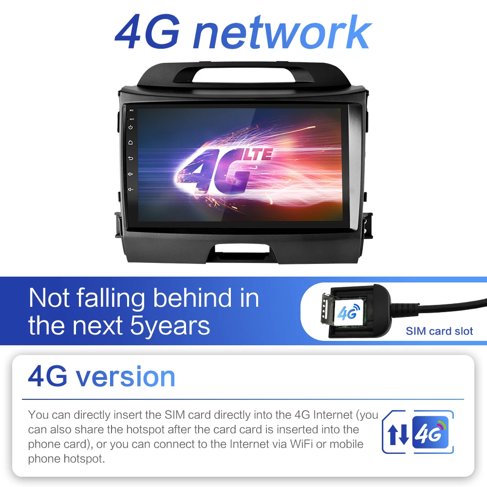 Автомобильная Мультимедийная система 4 + 64 Гб DSP 2 din Android 9 0 4G NET автомобильный