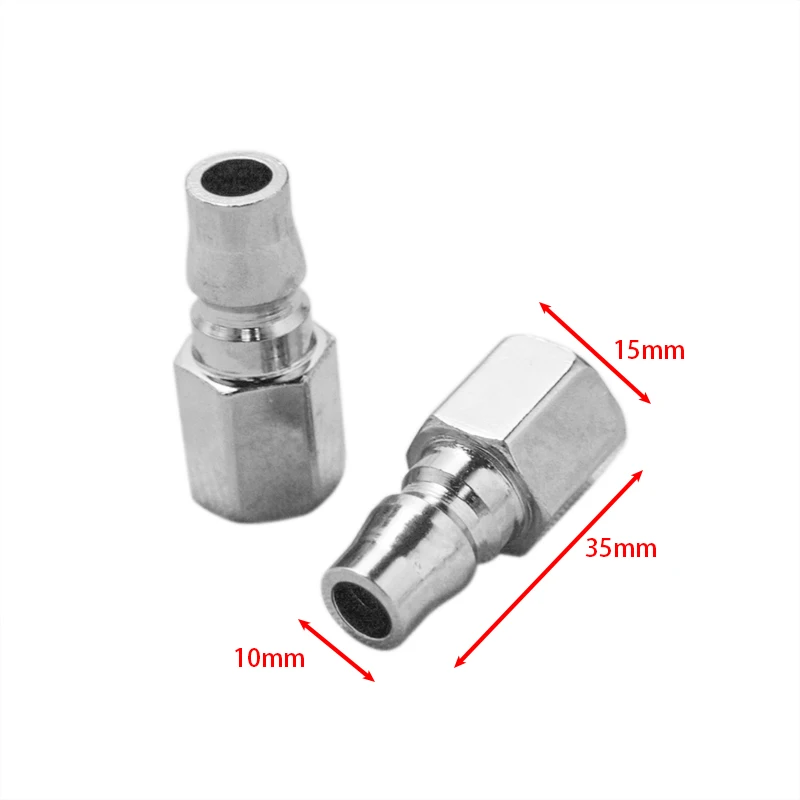 10 шт./компл. 1/4 дюйма стандарт BSP соединительный элемент для воздушного шланга
