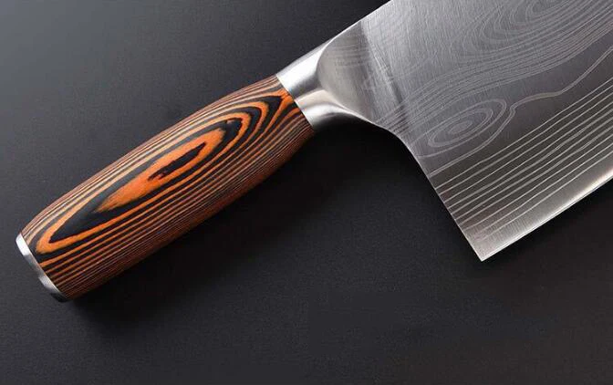 Кухонный нож из нержавеющей стали 7CR17 измельчитель мяса шеф-повара ножи