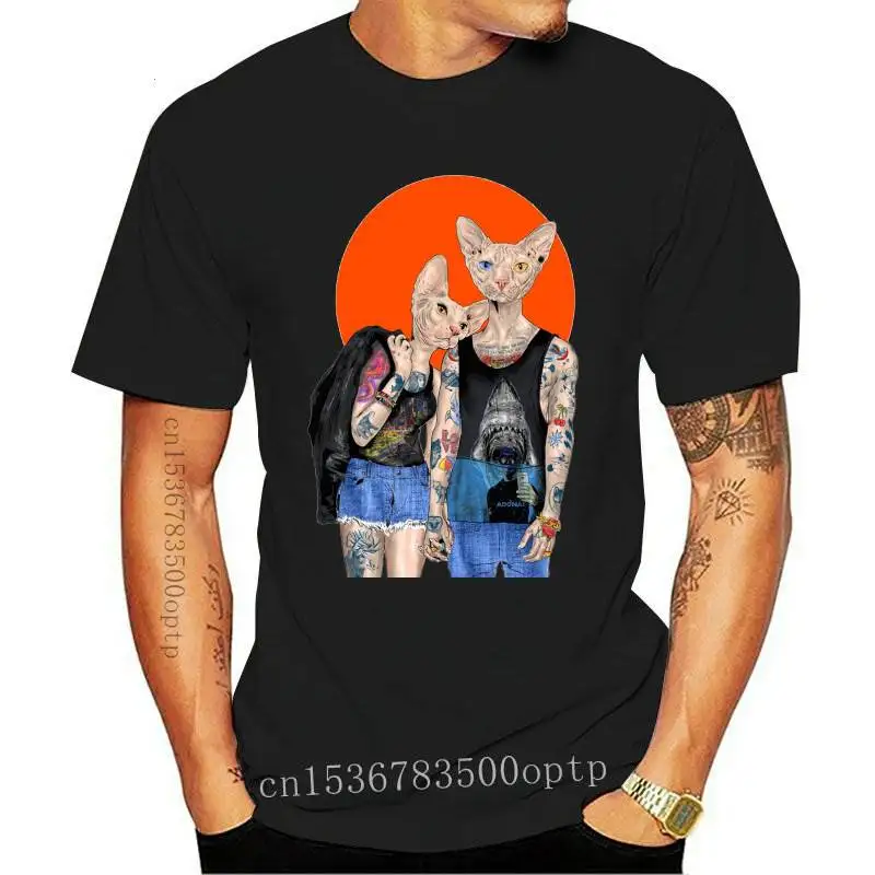 Новинка 2020 летняя модная мужская футболка с коротким рукавом принтом в виде