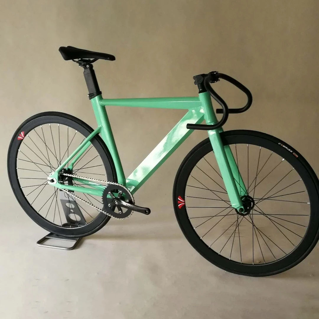 Велосипедная Рама Fixie 52 см фиксированная передача велосипедная матовая черная