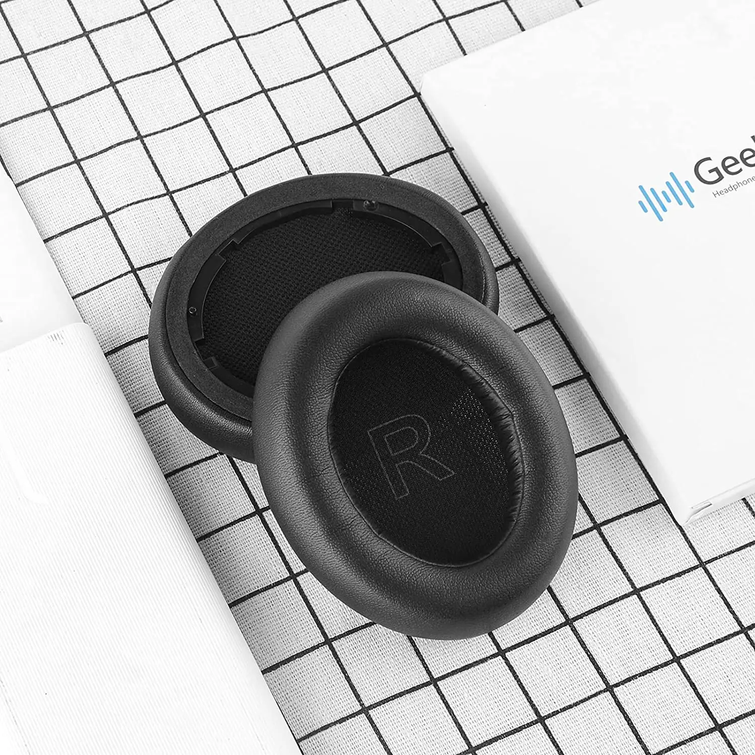 Сменные амбушюры QuickFit из Протеиновой кожи для Anker Soundcore Life Q10 BT вкладыши наушников
