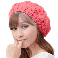 korean version of the pumpkin hand knitted hats autumn and winter warm wool cap for women skullies beanies 56 58cm