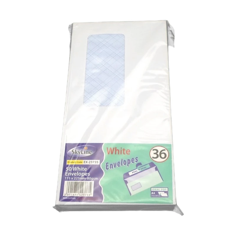 

Simple Style 50 Confidential Envelopes With Envelopes, Used For Postcard Seals, Skyline Envelopes, Gift Cards, Thank You Cards