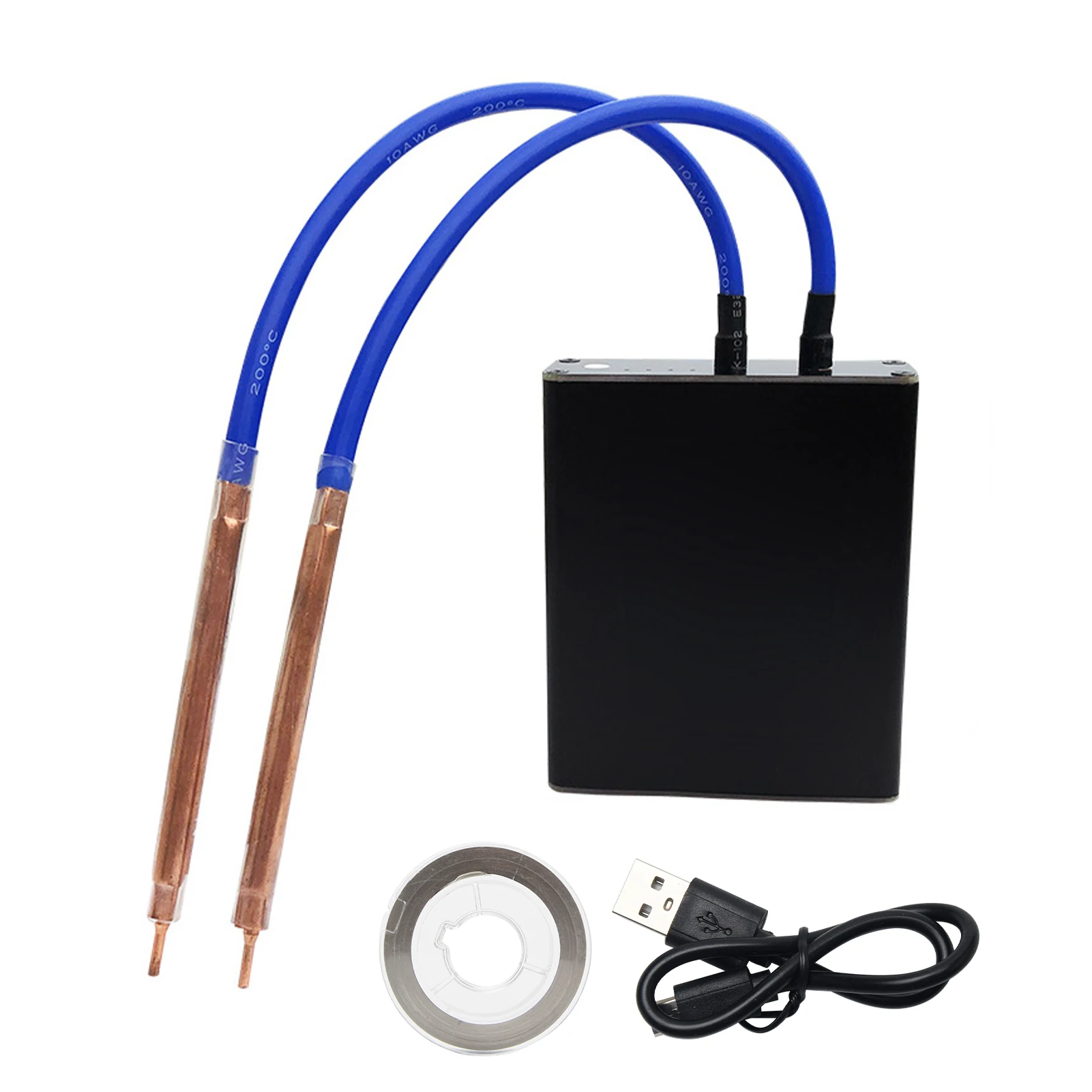 

Portable DIY Auto Off Mini Spot Welder Aluminum Alloy Type C Control Board Welding Machine Rechargeable with Indicator Handheld