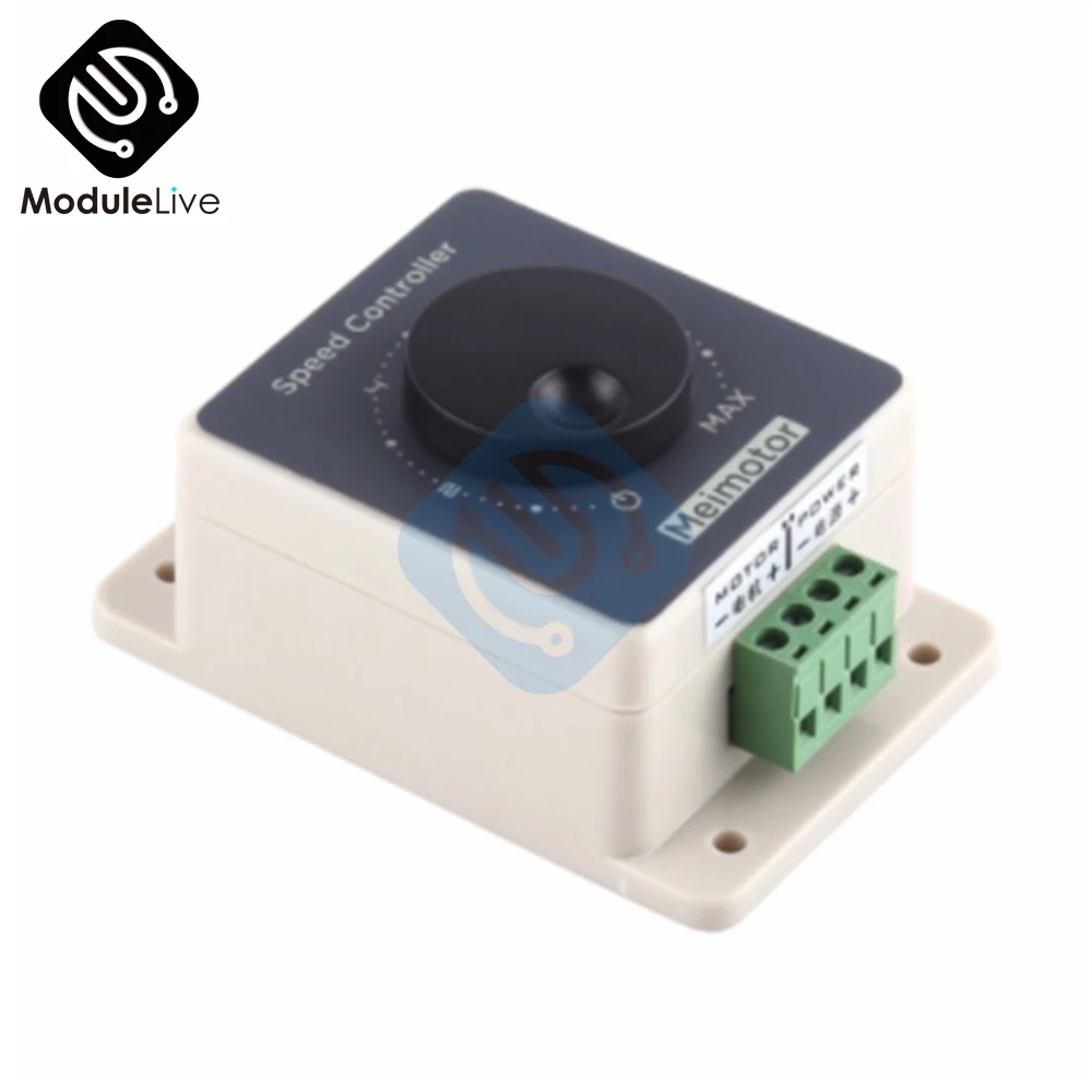 10 В-60 В постоянного тока регулятор скорости 20А импульсный ШИМ Ширина модулятор