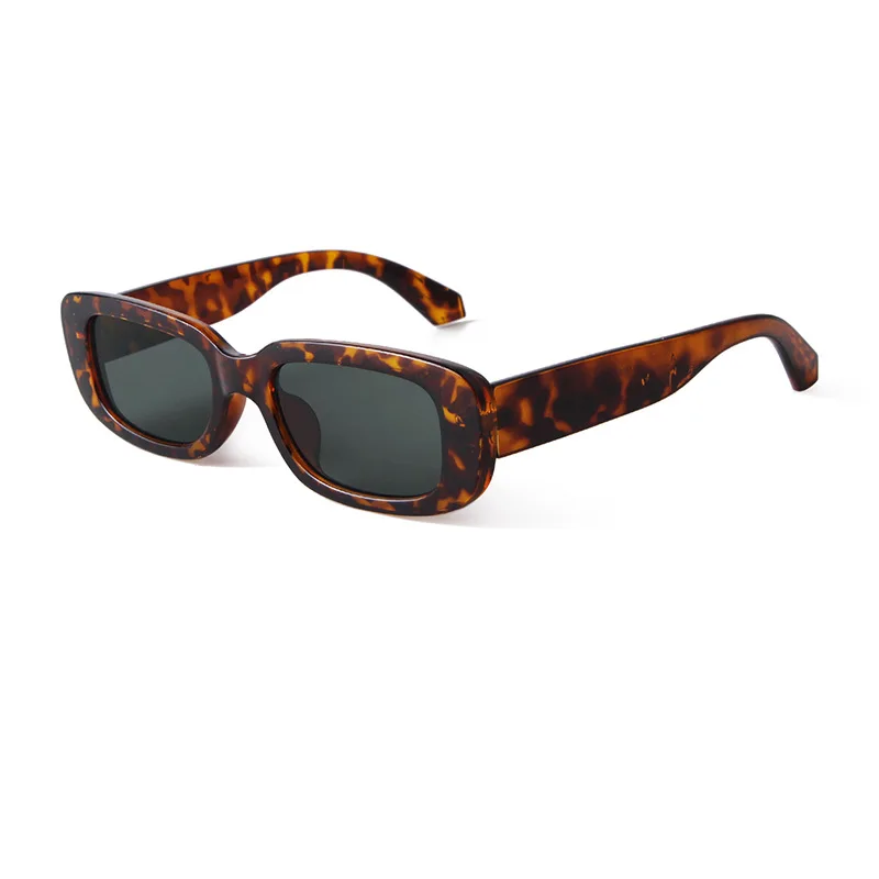

Evove Steampunk Sunglasses Men Women Rectangle Small Narrow Sun Glasses for Man Vintage Retro Shades UV400