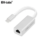 Адаптер Ethernet-USB Тип C, гигабитная сетевая карта USBC RJ45 разъем 1001000 Гб Lan Кабель-адаптер для ноутбука ПК USB 3,02,0