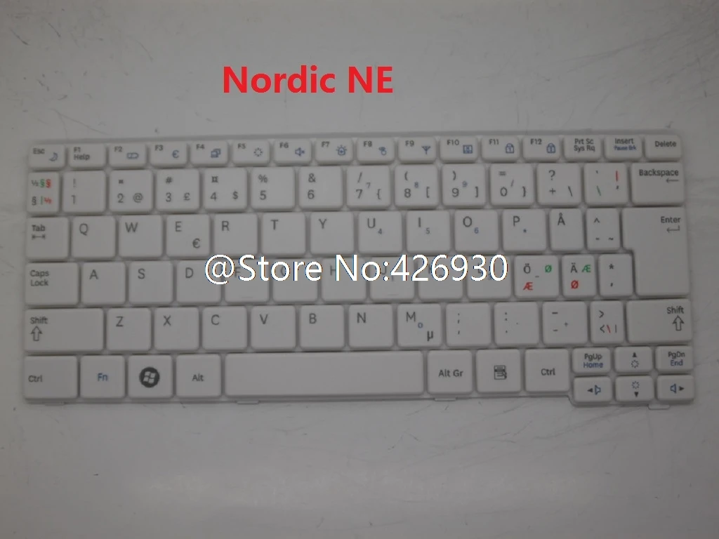 

Laptop Keyboard For Samsung NB30 NB20 N148 N150 N143 N145 English US Russia RU Arabia France ARFR Thailand TI Nordic NE