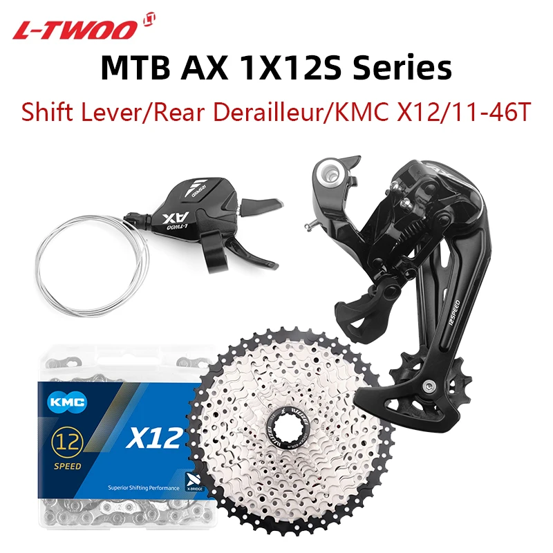 LTWOO 12 Speed AX12 триггерный переключатель передач RD черный/золотой 12V 11-46T/50T/52T кассета