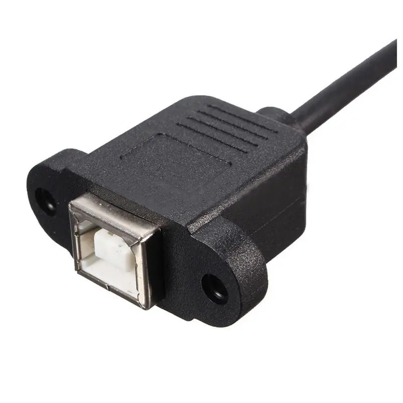 USB 2 0 B папа к гнездо принтера Панель Крепления Удлинительный кабель 50 см |