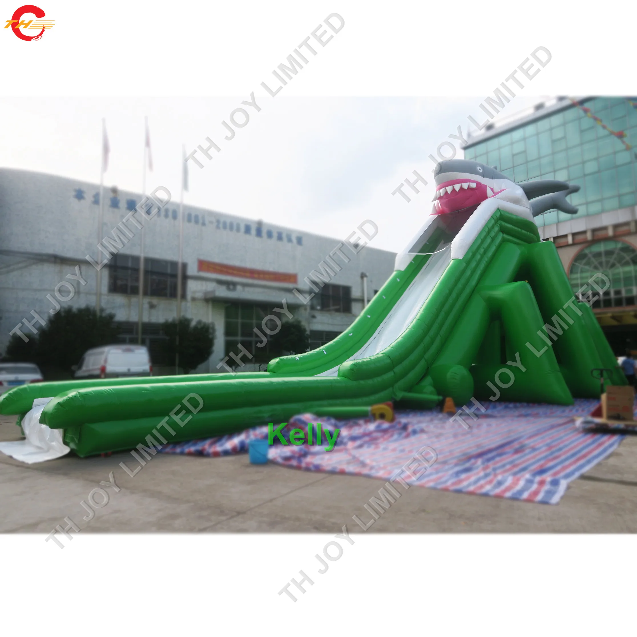 35 м длинная гигантская надувная водная горка для парка развлечений на открытом