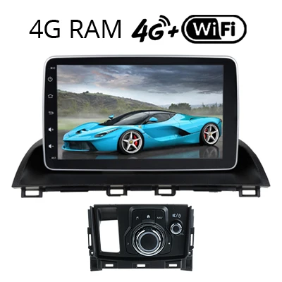 CX-4 4G SINOSMART поддержка 4G sim-карты DSP 2G/4G ram Android 8,1 автомобильный gps-навигатор плеер для Mazda 3 Axela- CX-4 - Цвет: CX-4 4G