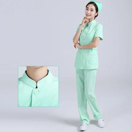 Женский раздельный костюм Одежда для медсестер летний женский с коротким