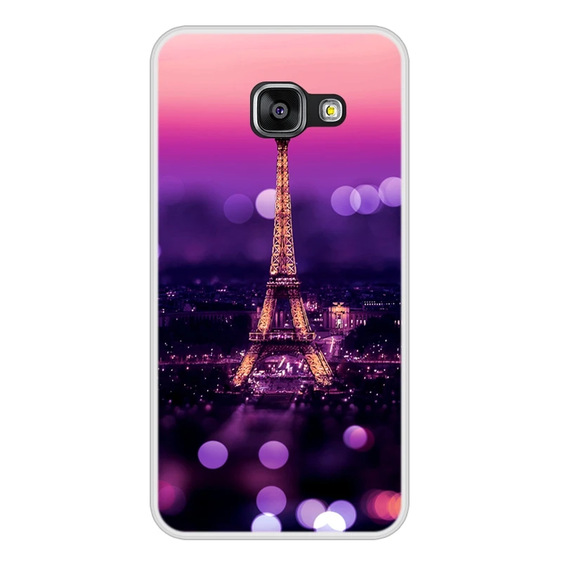 Чехол для телефона Samsung Galaxy A3 A5 A7 2016 2017 Мягкий Силиконовый ТПУ милый чехол с
