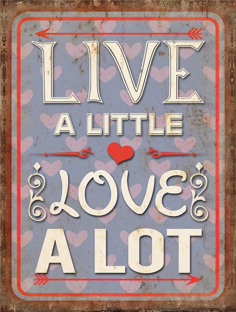 

Металлические пластины, украшения для дома, аксессуары для бара, любовь, текст, жестяной знак, наклейки, винтажный декор для ванной комнаты, ...