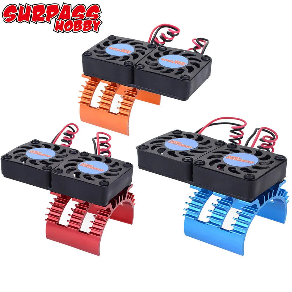 Кулер для радиоуправляемого двигателя SURPASS HOBBY с радиатором 1/10 1/8 540 550 3660 3670 -